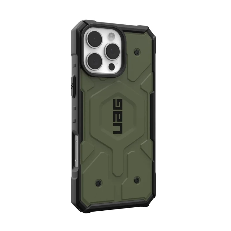 UAG Pathfinder Magsafe - obudowa ochronna do iPhone 16 Pro Max kompatybilna z MagSafe (olive)