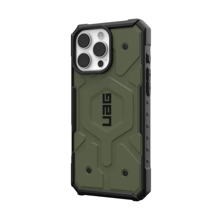UAG Pathfinder Magsafe - obudowa ochronna do iPhone 16 Pro Max kompatybilna z MagSafe (olive)