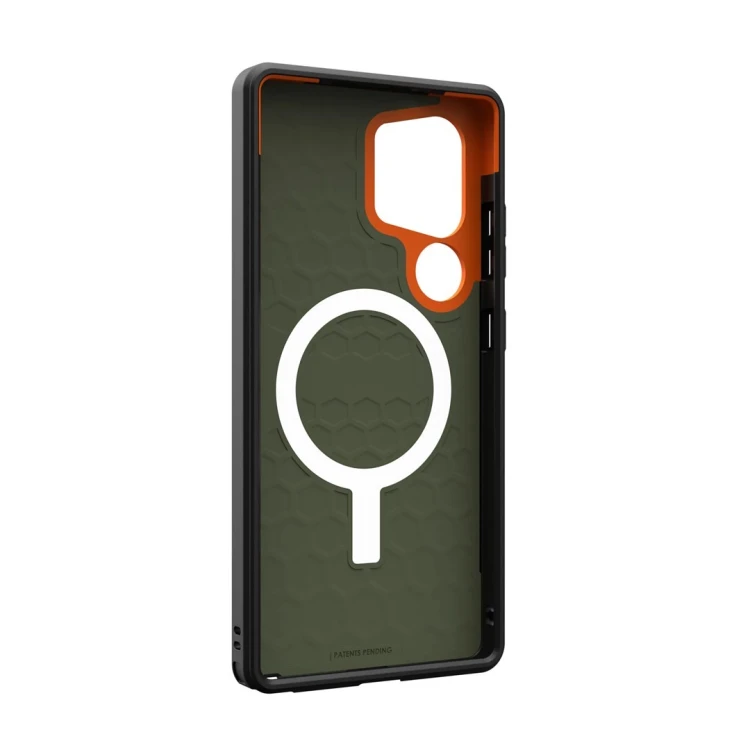 Etui Urban Armor Gear Civilian 17,3cm (6.8") (Samsung Galaxy S25 Ultra) Oliwkowy, Pomarańczowy