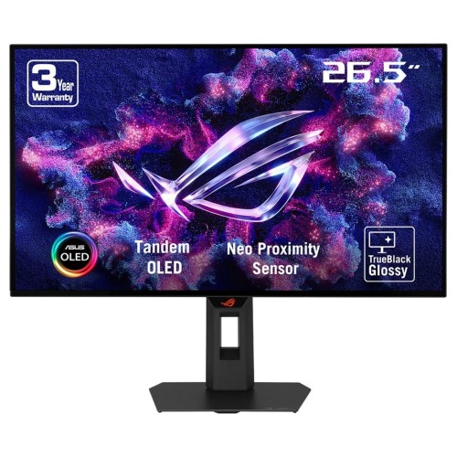 ASUS ROG Strix XG27AQWMG monitor komputerowy 67,3 cm (26.5") 2560 x 1440 px Quad HD OLED Czarny