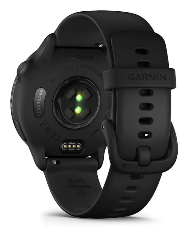 Garmin vívoactive 6 3,05 cm (1.2") AMOLED 42 mm Cyfrowy 390 x 390 px Ekran dotykowy Czarny Wi-Fi GPS