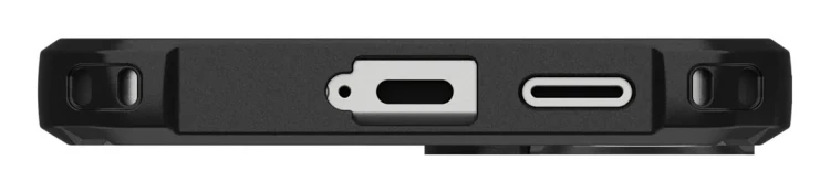 UAG Pathfinder Clear Magnet -  obudowa ochronna do Samsung Galaxy S25 FE z wbudowanym modułem magnetycznym (ash/black)