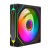 RAMPAGE WENTYLATOR DO OBUDOWY 120MM 1800RPM INFINITE LOOP ARGB BLACK PWM