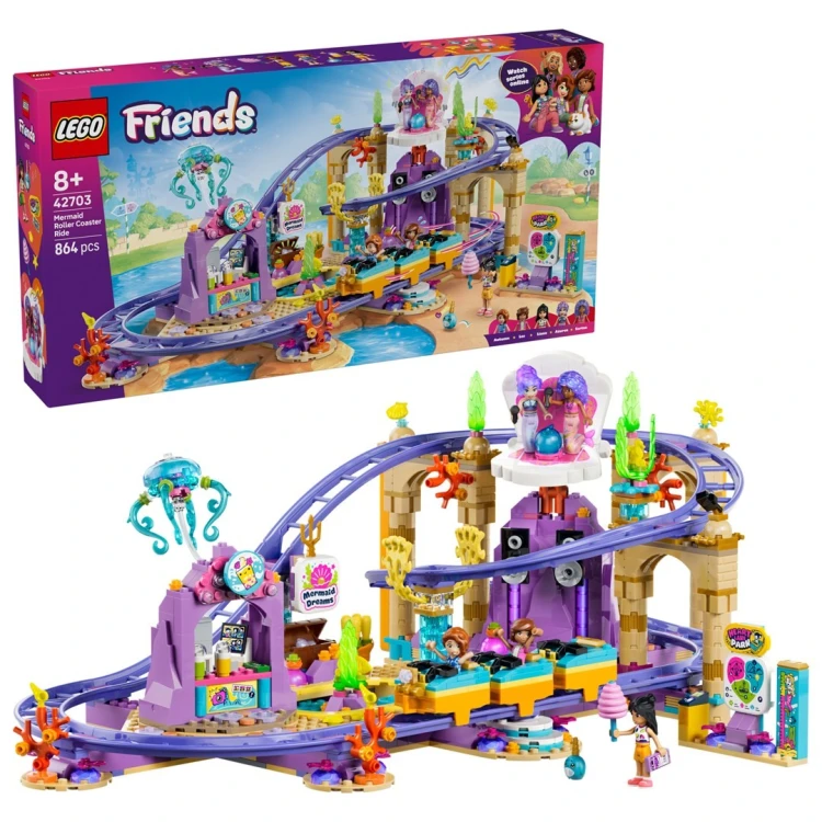 LEGO FRIENDS 42703 Syrenkowa kolejka górska