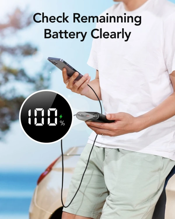 VEGER TC130 bank mocy Litowo-jonowa (Li-Ion) 25000 mAh Czarny