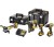 DeWalt DCK429P3T-QW Zestaw Combo DCD805+DCG405+DCH273+DCF850, 18V Czarny, Żółty