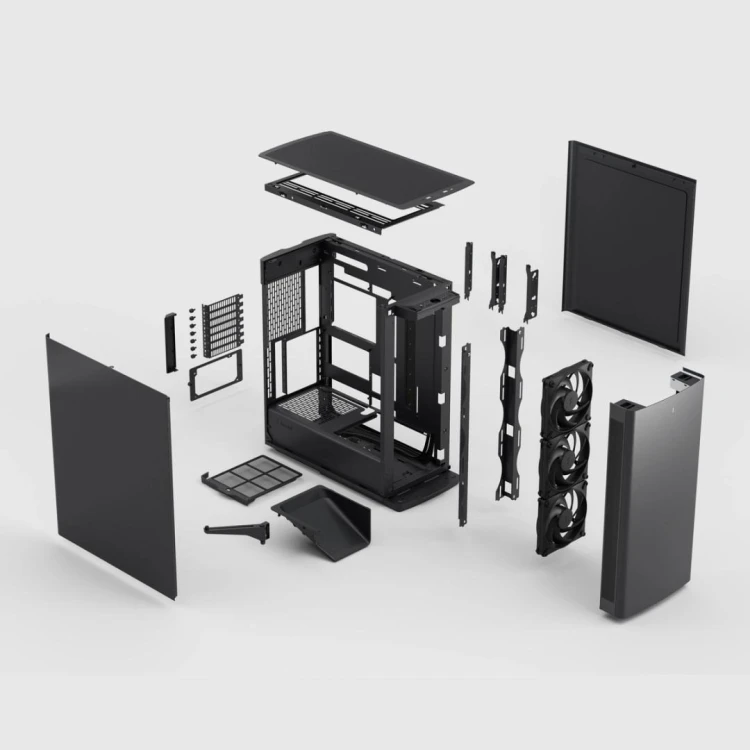 Fractal Design Define One Dark Solid Midi Tower Czarny