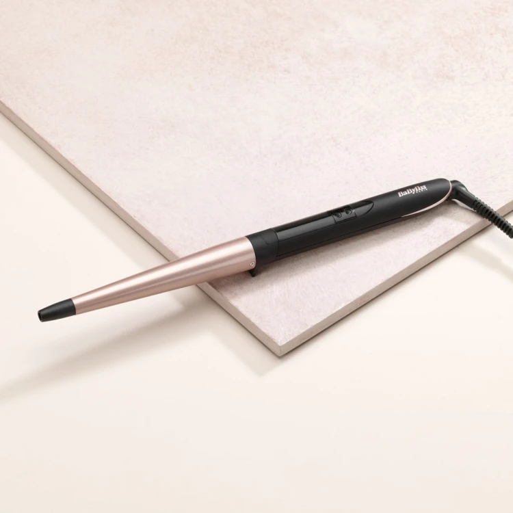 BaByliss Conical Wand Lokówka Ciepły Czarny, Różowy 2,5 m