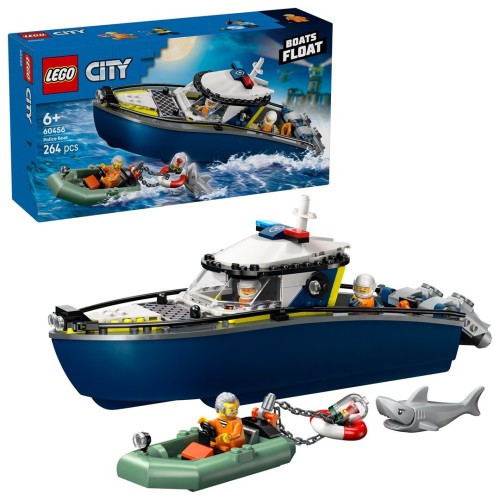 LEGO CITY 60456 Pościg łodzią policyjną