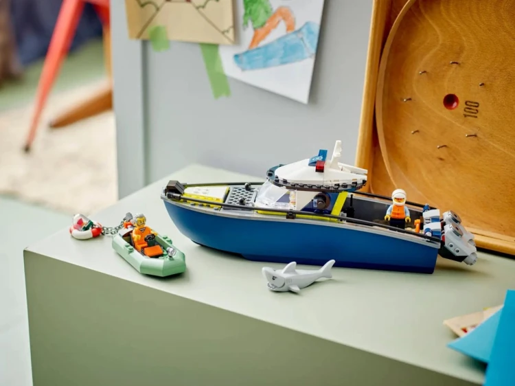 LEGO CITY 60456 Pościg łodzią policyjną