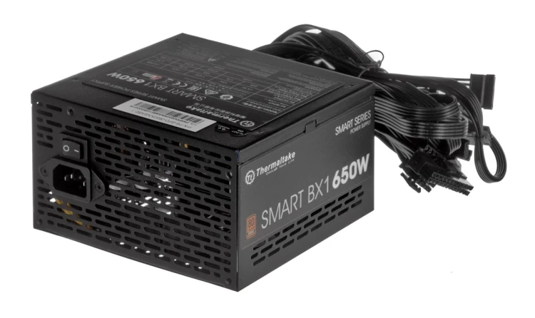 Zasilacz Thermaltake Smart BX1 PS-SPD-0650NNSABE-1 (650 W; Aktywne; 120 mm)