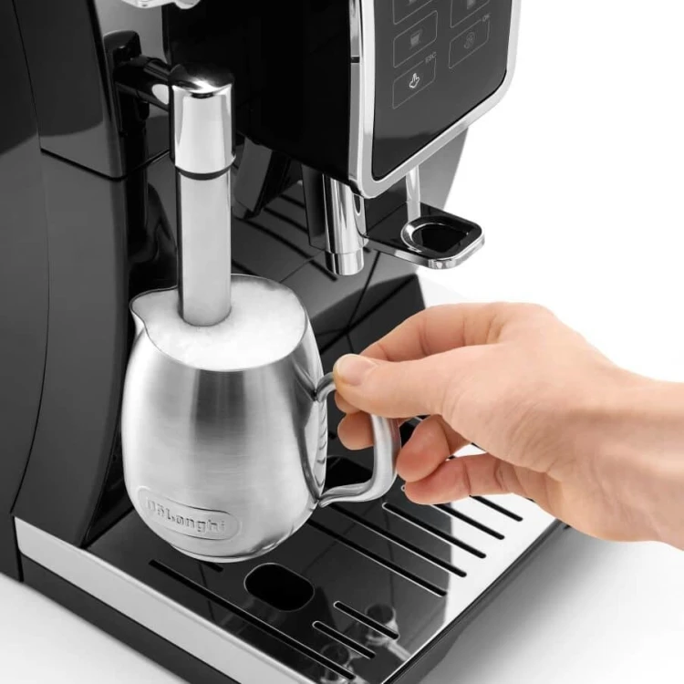 Ekspres ciśnieniowy automatyczny DeLonghi Dinamica ECAM 350.15.B (1450W; kolor czarny)