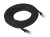 Patchcord UTP Lanberg PCU6-10CC-1000-BK (RJ45 - RJ45 ; 10m; UTP; kat. 6; kolor czarny)