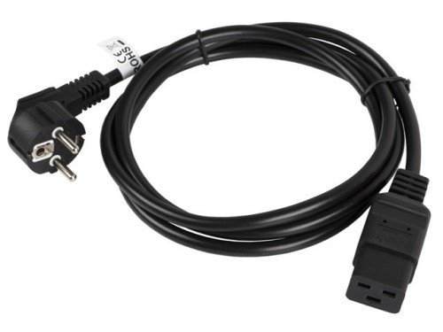 LANBERG KABEL ZASILAJĄCY DO SERWERA CEE 7/7 -> C19 ,16A, 1.8M