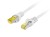 LANBERG PATCHCORD S/FTP KAT.6A 1M SZARY LSZH CU FLUKE PASSED PCF6A-10CU-0100-S