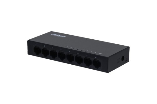 Dahua Technology Access DH-PFS3008-8GT Nie zarządzany L2 Gigabit Ethernet (10/100/1000) Czarny