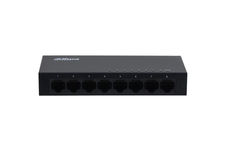 Dahua Technology Access DH-PFS3008-8GT Nie zarządzany L2 Gigabit Ethernet (10/100/1000) Czarny