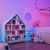 Twinkly Candies – 200 Lampki w kształcie pereł RGB LEDs, zielony przewód, USB-C