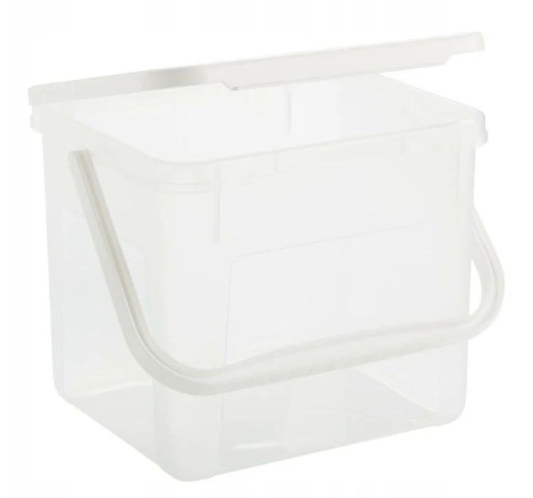 ROTHO Pojemnik na detergenty 3kg 4.5L transparentny/biały