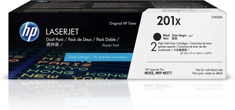 Toner HP zestaw HP 201X, HP201X=CF400XD, 2800 str.