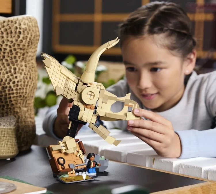 LEGO Jurassic World 76969 - Szkielety dinozaurów: czaszka triceratopsa