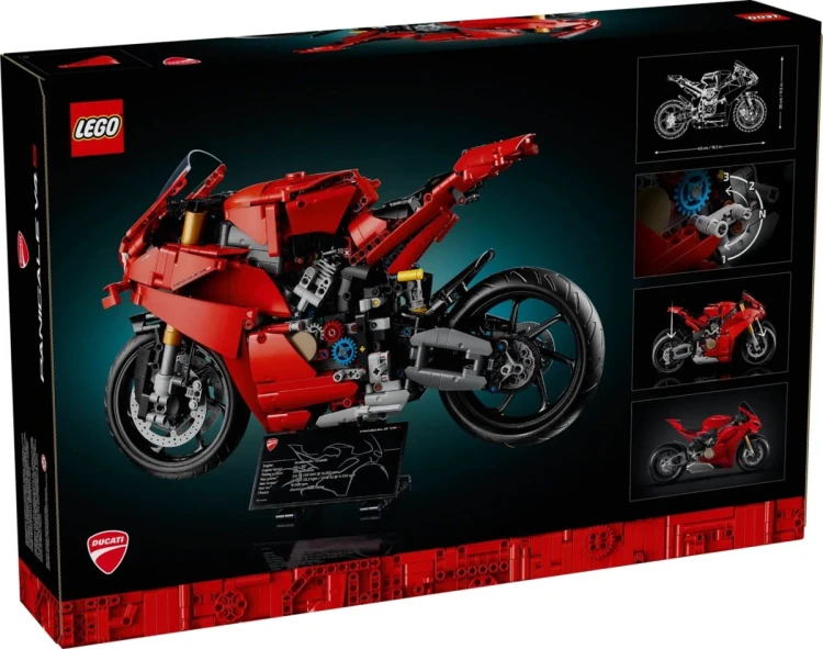 LEGO Technic 42202 - Motocykl Ducati Panigale V4 S