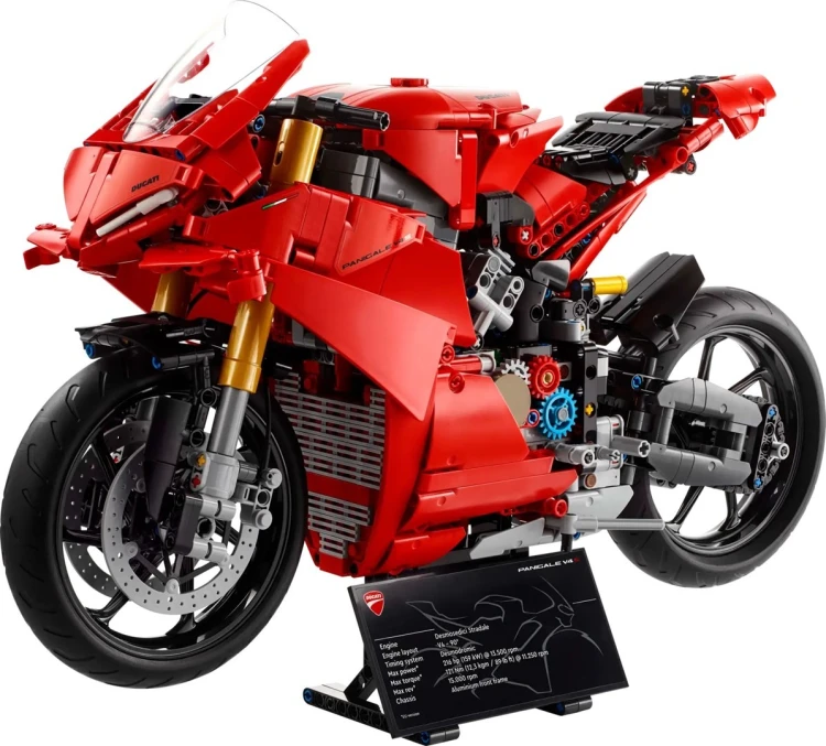 LEGO Technic 42202 - Motocykl Ducati Panigale V4 S