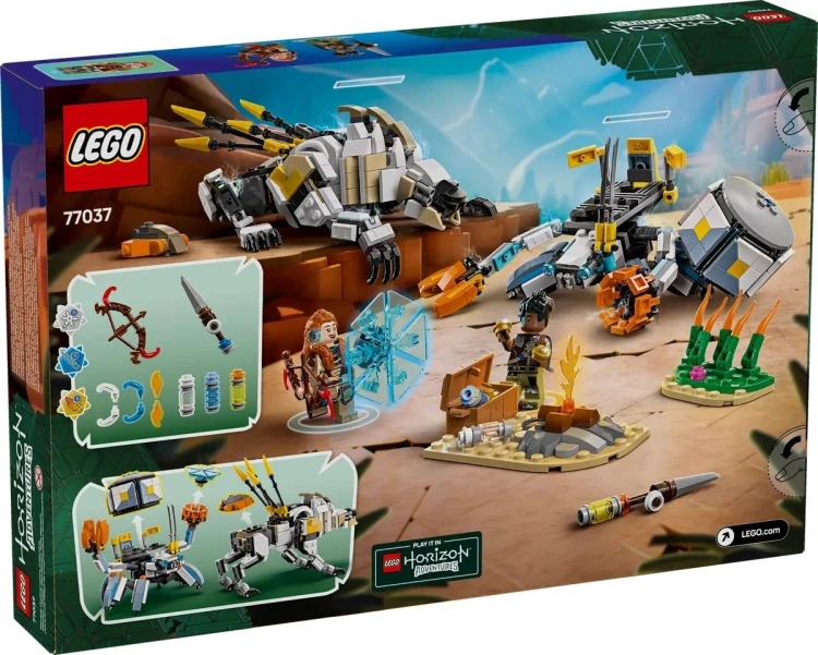 LEGO Horizon 77037 - Aloy i Varl kontra krabołaz i piłoząb