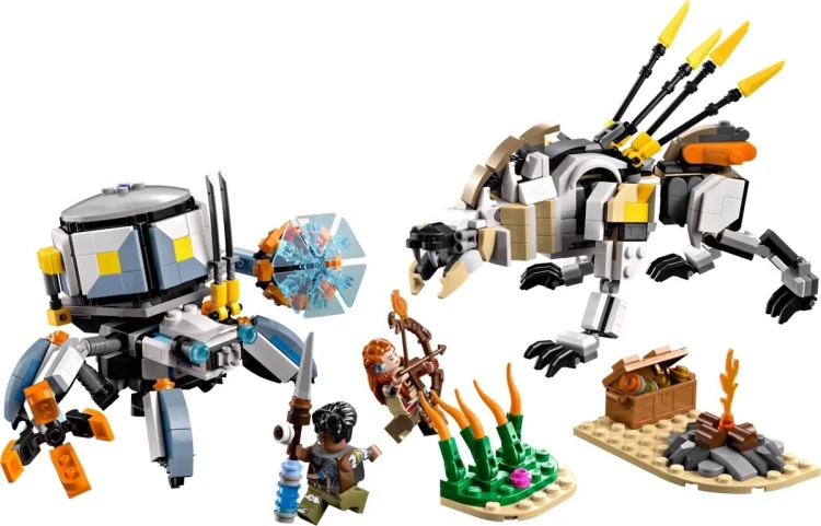LEGO Horizon 77037 - Aloy i Varl kontra krabołaz i piłoząb