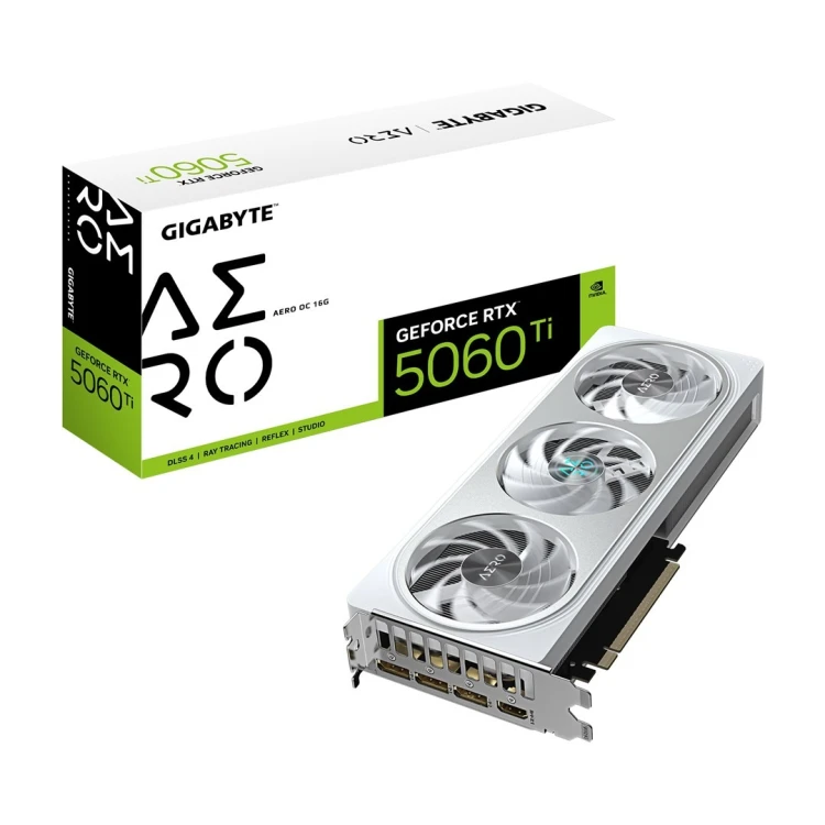 Karta graficzna Gigabyte GeForce RTX 5060 Ti AERO OC 16GB