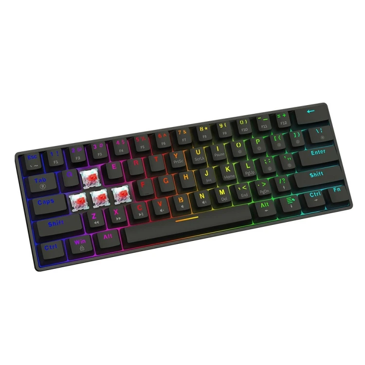 SAVIO KLAWIATURA MECHANICZNA BLACKOUT X2 OUTEMU RED HOT SWAP