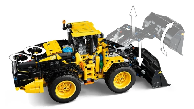LEGO Technic 42209 - Ładowarka kołowa Volvo L120 Electric