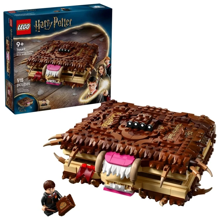 LEGO Harry Potter 76449 - Potworna księga potworów z zębami