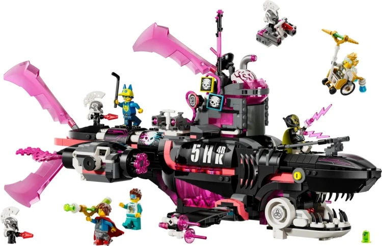 LEGO DREAMZzz 71500 - Koszmarny Rekinokręt podwodny