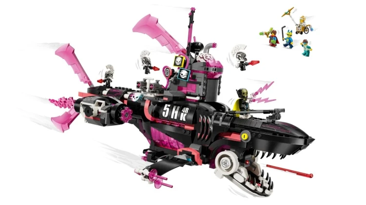 LEGO DREAMZzz 71500 - Koszmarny Rekinokręt podwodny