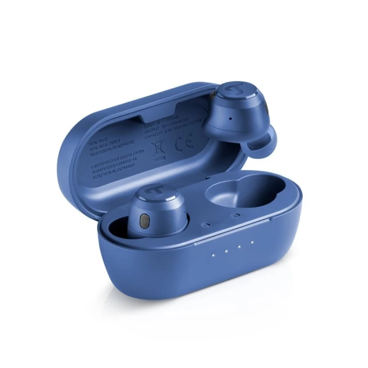 Teufel REAL blue TWS 3 True-Wireless Słuchawki douszne Bluetooth stalowe - Słuchawki - 20 KHz