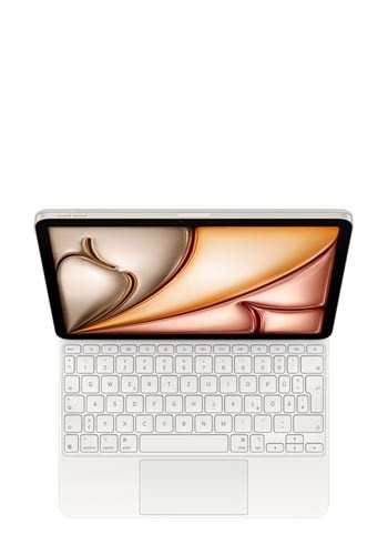 Apple Magic Keyboard iPad Air 13 M3 weiß deutsch - Klawiatura