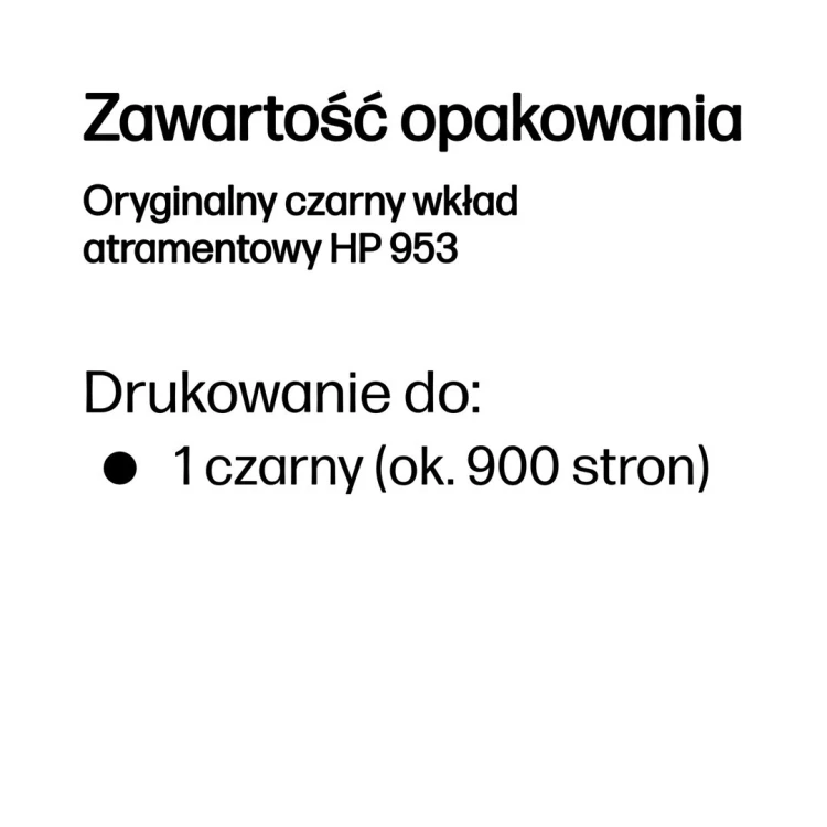 INK CARTRIDGE NO 953 BLACK/ES