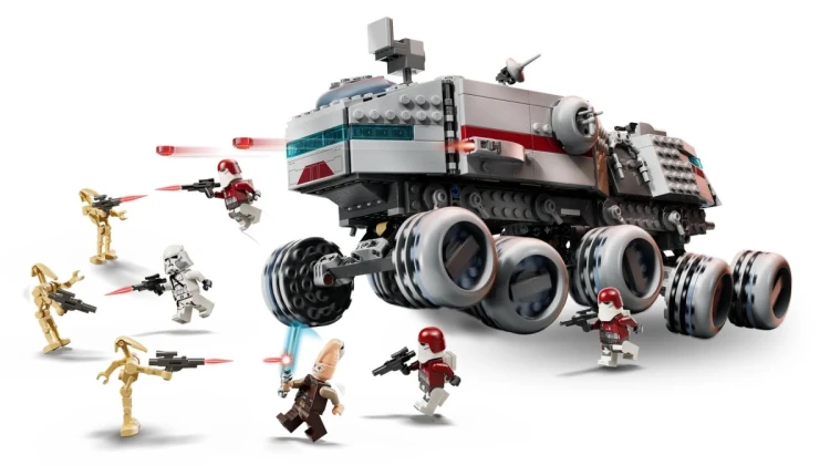 LEGO Star Wars 75413 - Czołg Republiki Juggernaut