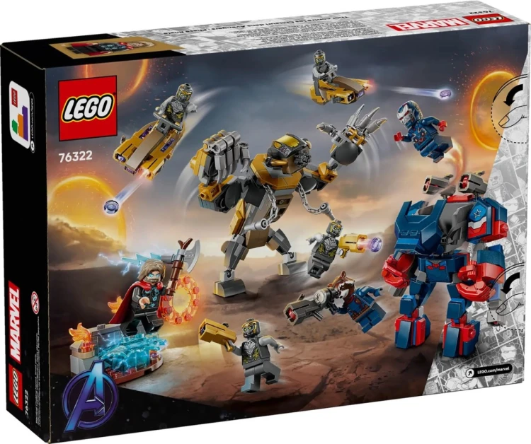 LEGO Marvel Super Heroes 76322 - Avengers: Koniec gry Thor kontra Chitauri