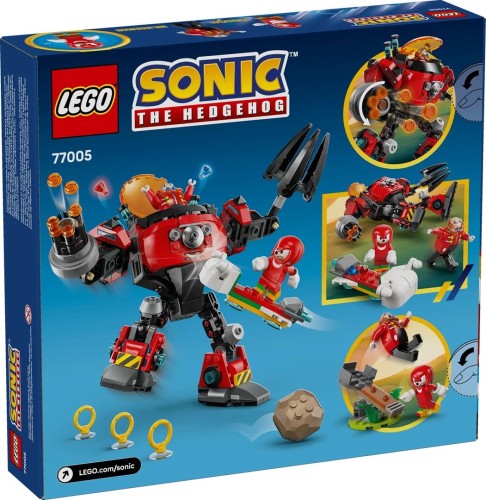 LEGO Sonic the Hedgehog 77005 - Knuckles kontra Dr. Eggman w mechu Egg Crusher