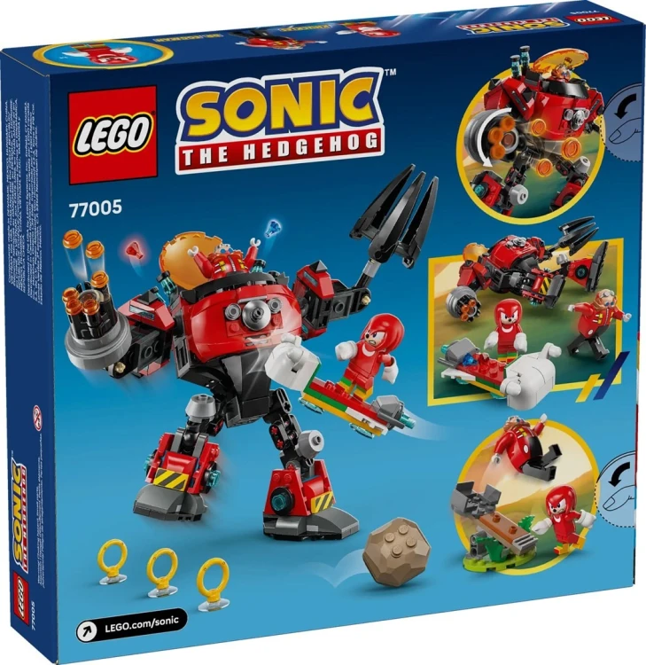 LEGO Sonic the Hedgehog 77005 - Knuckles kontra Dr. Eggman w mechu Egg Crusher
