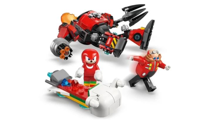 LEGO Sonic the Hedgehog 77005 - Knuckles kontra Dr. Eggman w mechu Egg Crusher