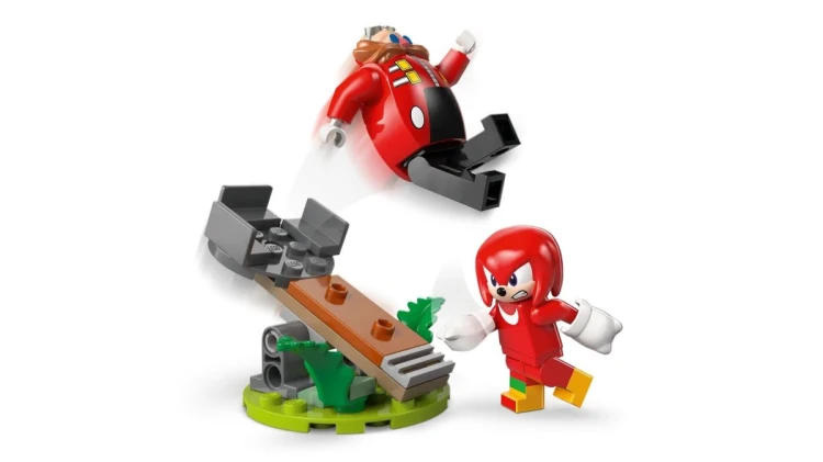 LEGO Sonic the Hedgehog 77005 - Knuckles kontra Dr. Eggman w mechu Egg Crusher