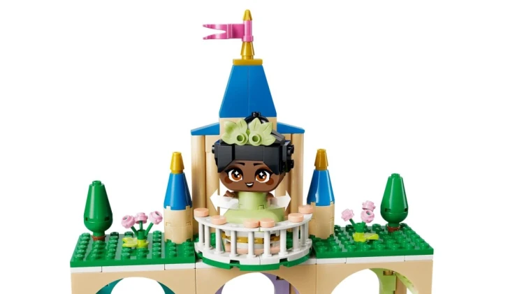 LEGO Disney 43291 - Mała Bella i Tiana z zamkiem