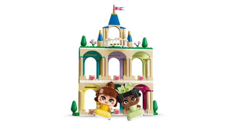 LEGO Disney 43291 - Mała Bella i Tiana z zamkiem