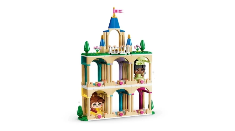 LEGO Disney 43291 - Mała Bella i Tiana z zamkiem