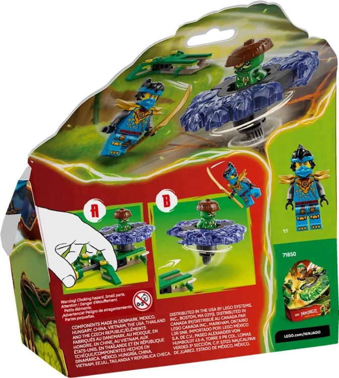 LEGO Ninjago 71849 - Nya kontra zmutowany potwór na spinnerze