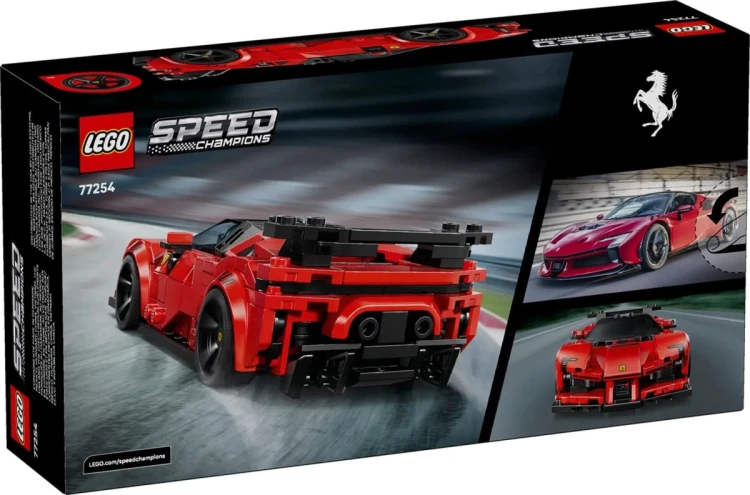 LEGO Speed Champions 77254 - Samochód sportowy Ferrari SF90 XX Stradale