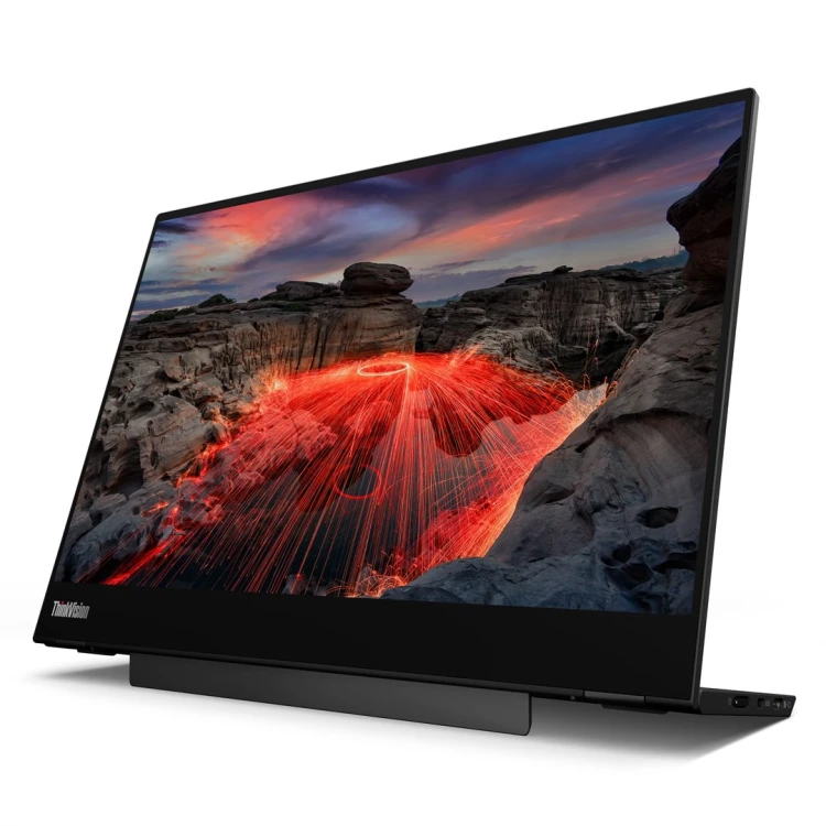 Lenovo ThinkVision M14t G2 14i 14.0"Touch 2440 x 1440 60Hz 300nits USB Raven Black